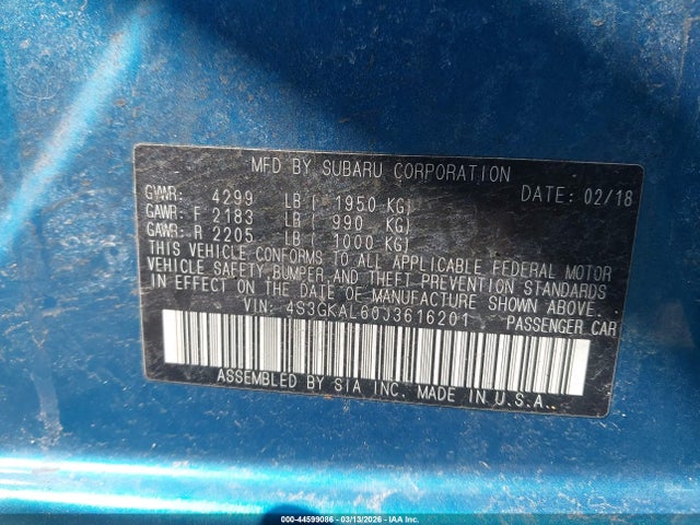 Subaru Impreza 2.0i Sport