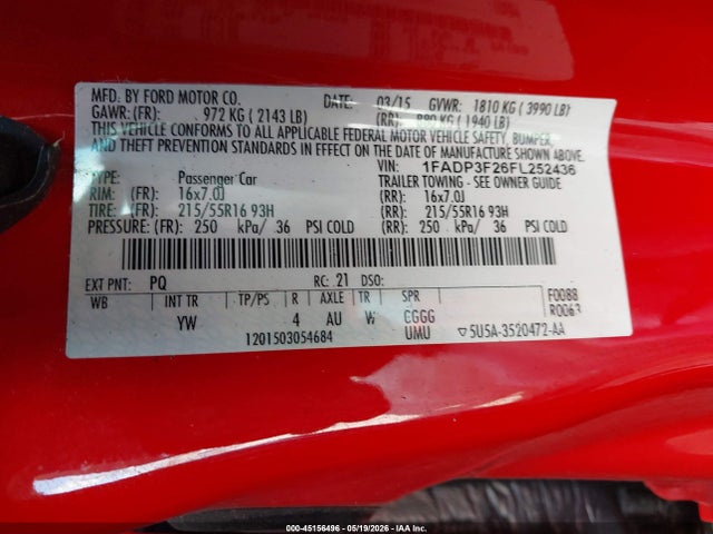 Ford Focus Se