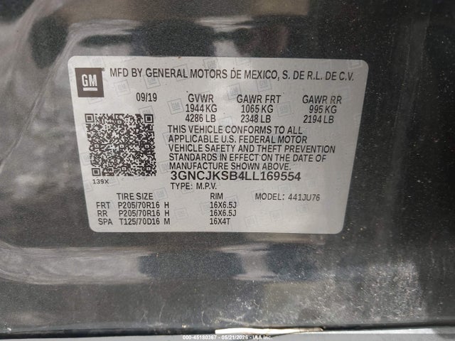 Chevrolet Trax Fwd Ls