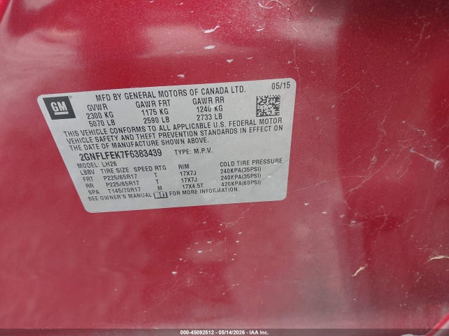 Chevrolet Equinox 1lt