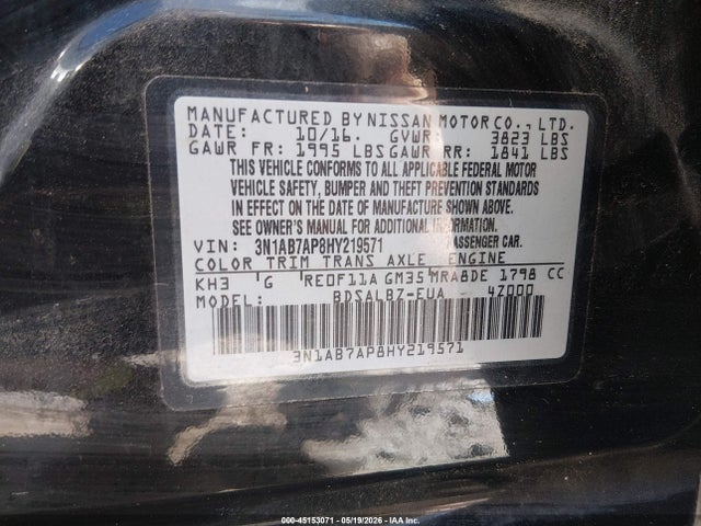 Nissan Sentra S