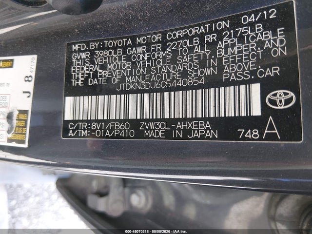 Toyota Prius Two