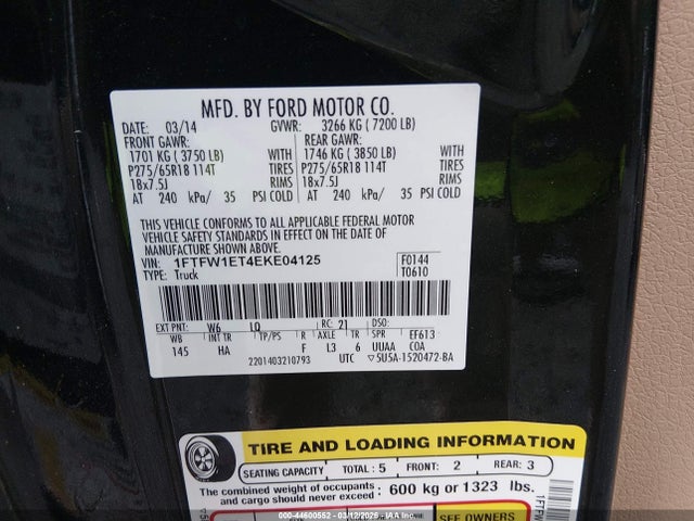 Ford F-150 Lariat