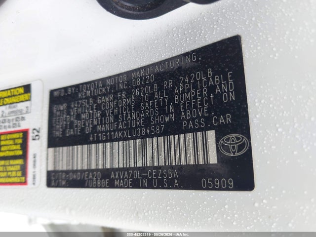 Toyota Camry Se