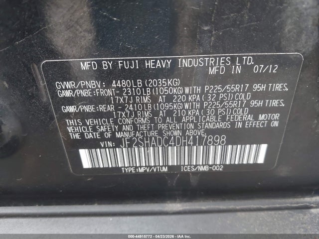Subaru Forester 2.5x Premium