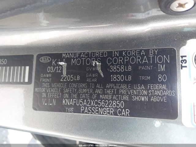 Kia Forte Ex