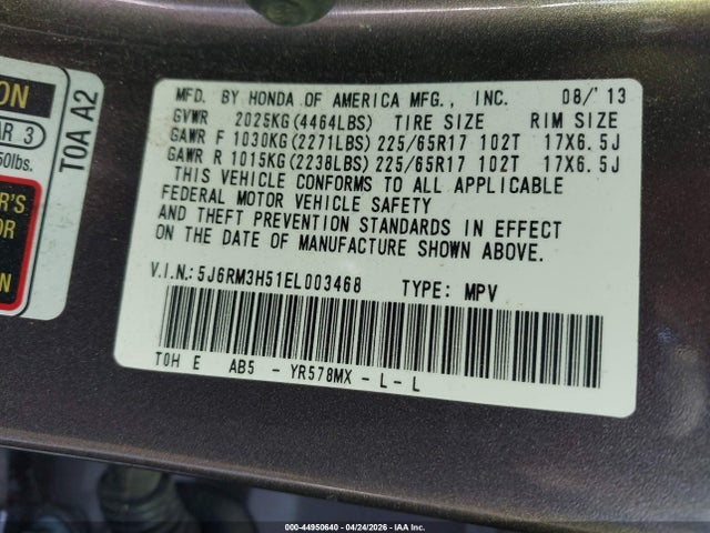 Honda CR-V Ex