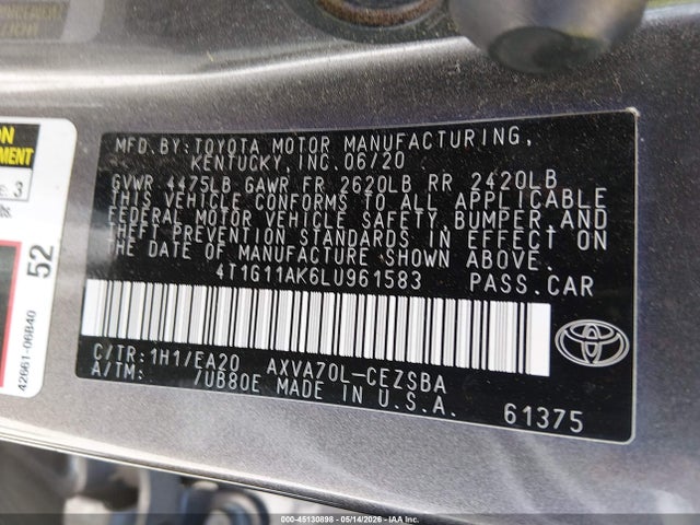 Toyota Camry Se