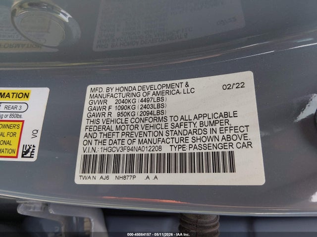 Honda Accord Touring