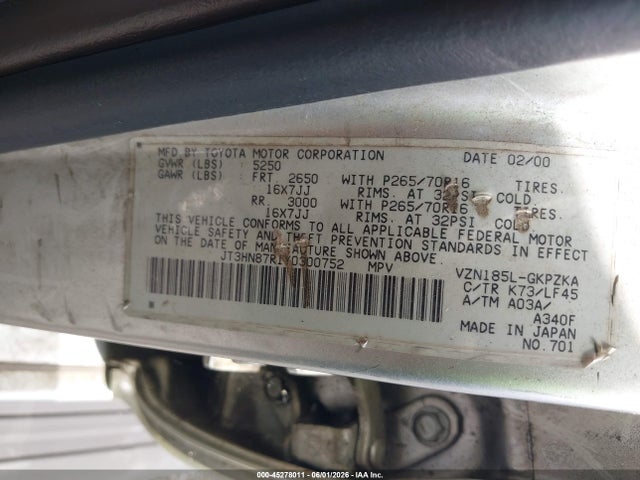 Toyota 4Runner Limited V6
