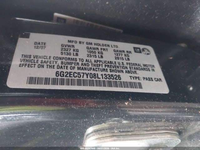 Pontiac G8 Gt