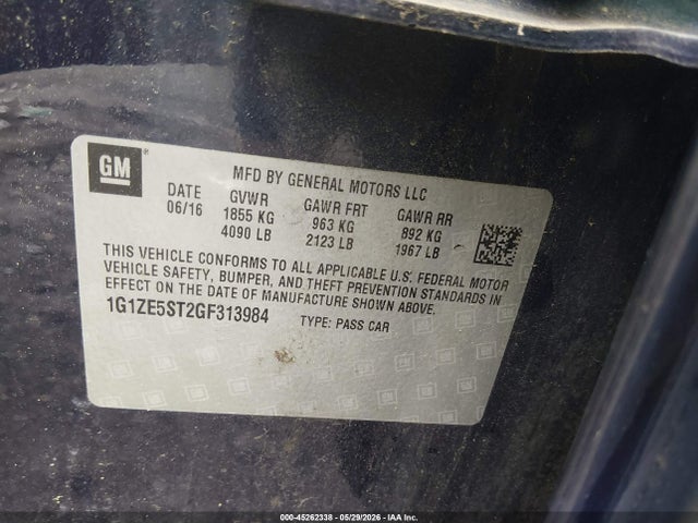 Chevrolet Malibu 1lt