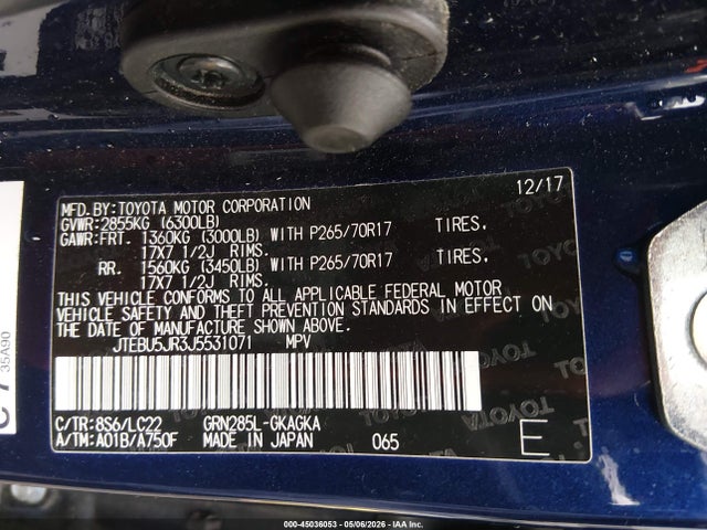 Toyota 4Runner Trd Off Road Premium