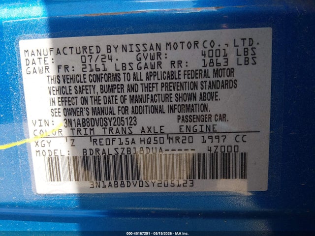 Nissan Sentra Sr