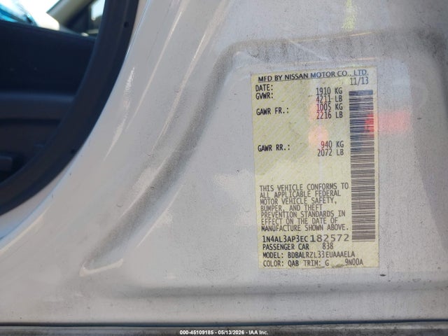 Nissan Altima 2.5 S