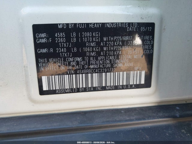 Subaru Outback 2.5i Premium