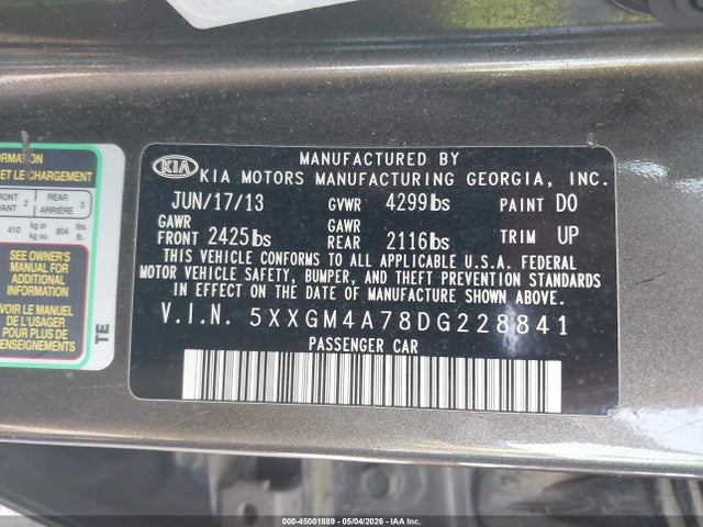 Kia Optima Lx