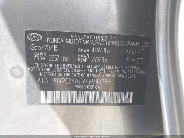 Hyundai SONATA Se