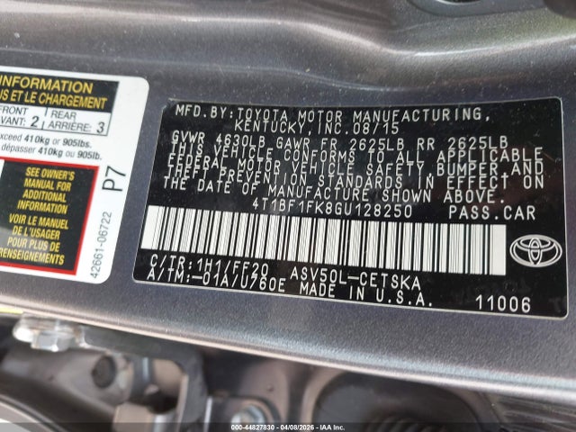 Toyota Camry Se