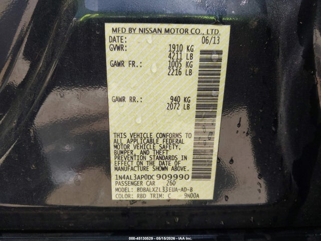 Nissan Altima 2.5 Sl