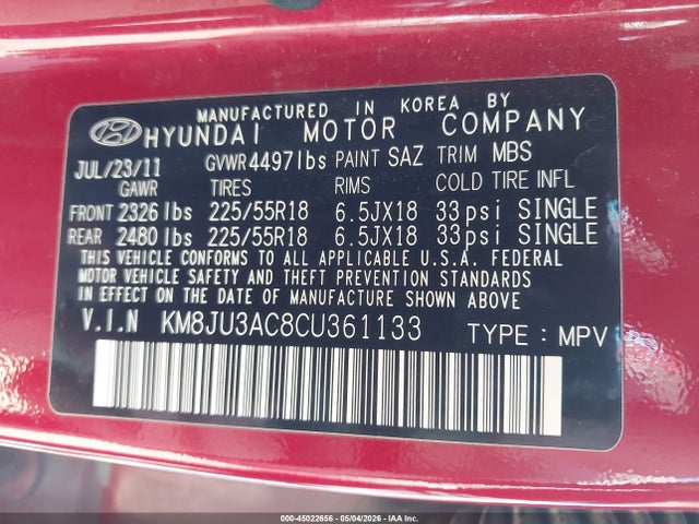 Hyundai TUCSON Limited