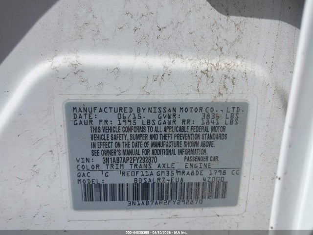 Nissan Sentra Sr