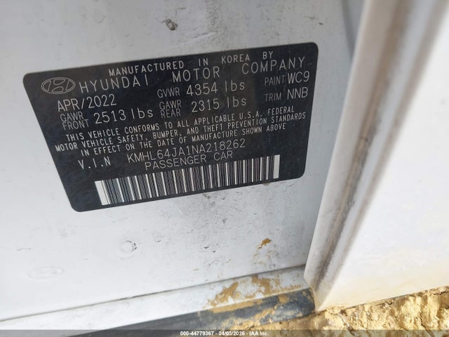 Hyundai SONATA Sel