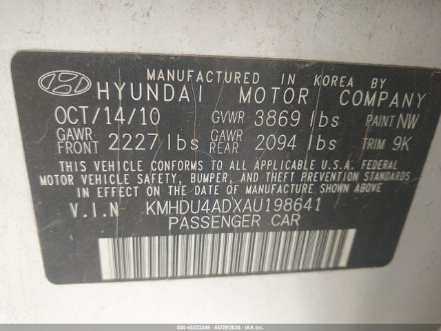 Hyundai ELANTRA Gls