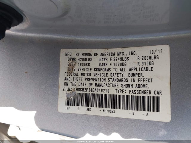 Honda Accord Lx