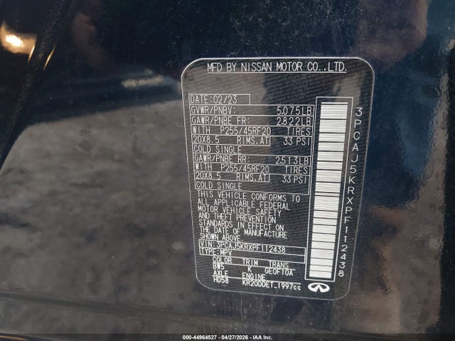 INFINITI Qx Essential Awd