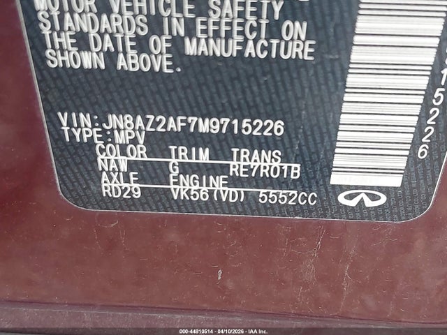 INFINITI Qx Premium Select