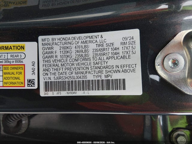 Honda CR-V Lx 2wd