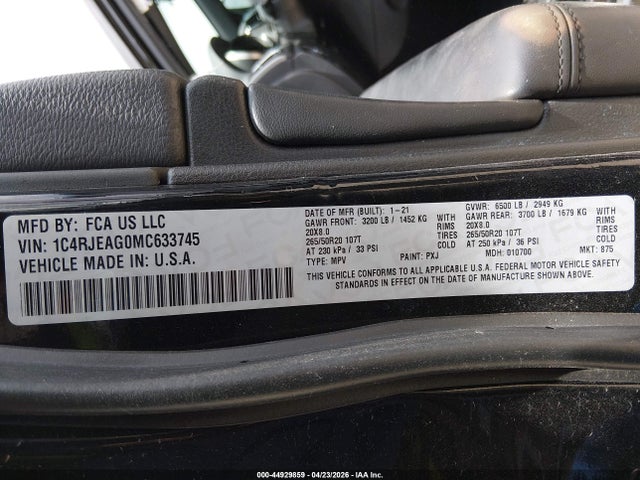 Jeep Grand Cherokee Laredo X 4x2