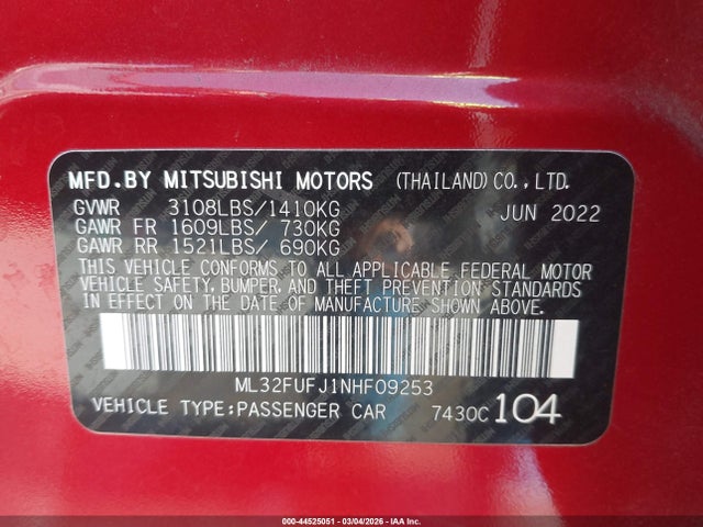 Mitsubishi Mirage