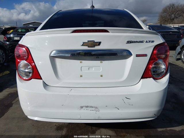 Chevrolet Sonic Ltz Auto