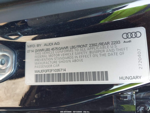 Audi A3 2.0t Premium