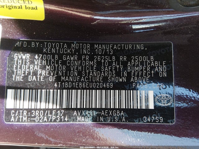 Toyota Avalon Hybrid Xle Premium