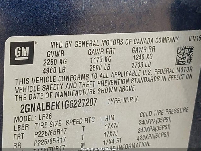 Chevrolet Equinox Ls