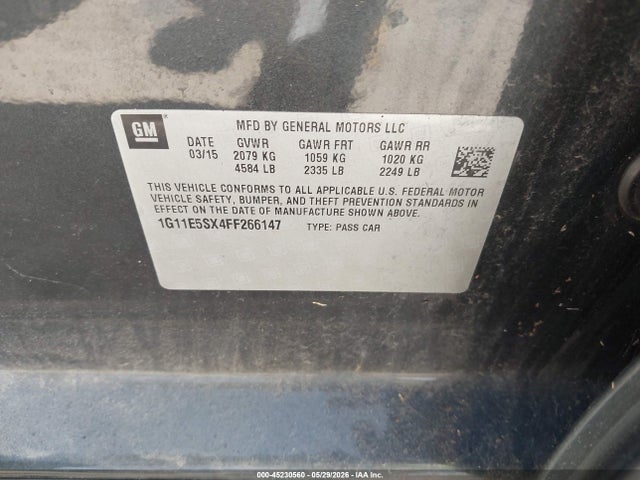 Chevrolet Malibu 3lt