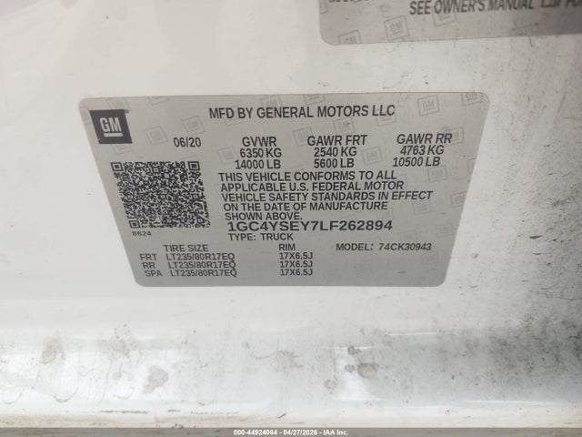 Chevrolet Silverado 3500 4wd  Long Bed Wt