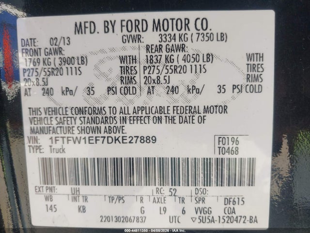 Ford F-150 King Ranch