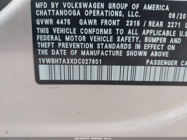 Volkswagen Passat 2.5l Se