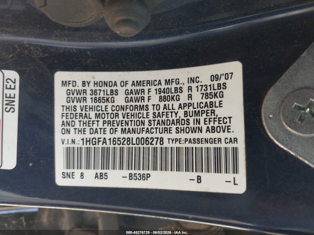 Honda Civic Lx
