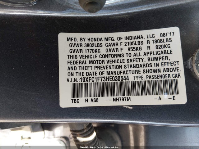 Honda Civic Ex-l