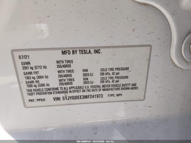 Tesla Model Y Long Range Dual Motor All-wheel Drive
