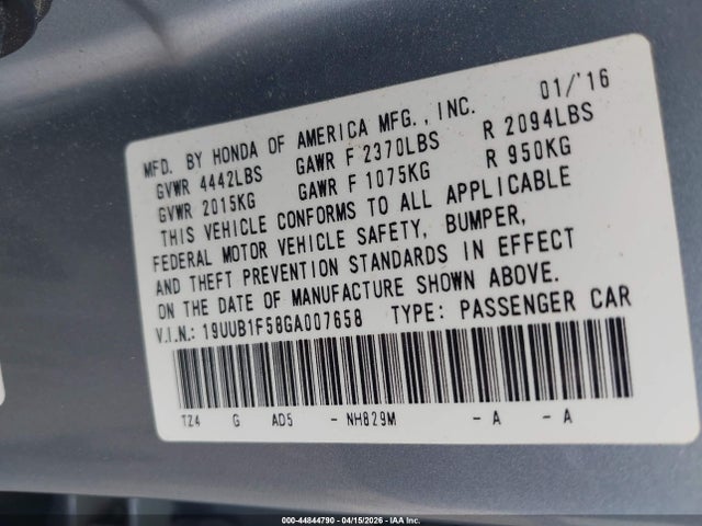 Acura TLX Tech