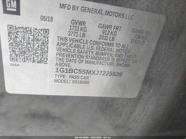 Chevrolet Cruze Ls Auto