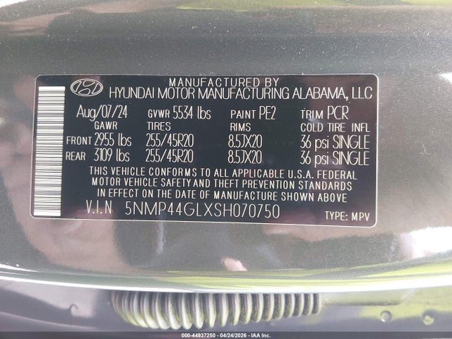 Hyundai SANTA FE Limited