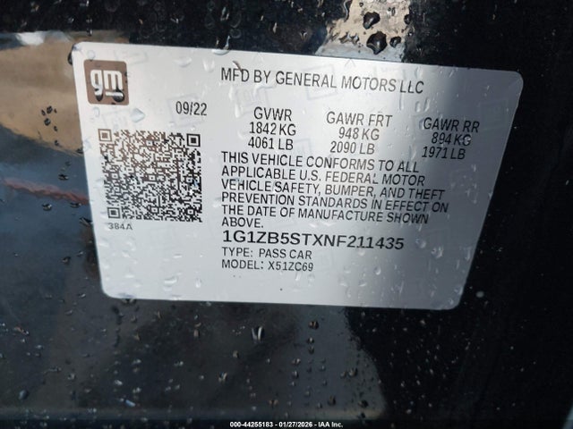 Chevrolet Malibu Fwd Ls