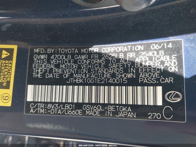 Lexus Es